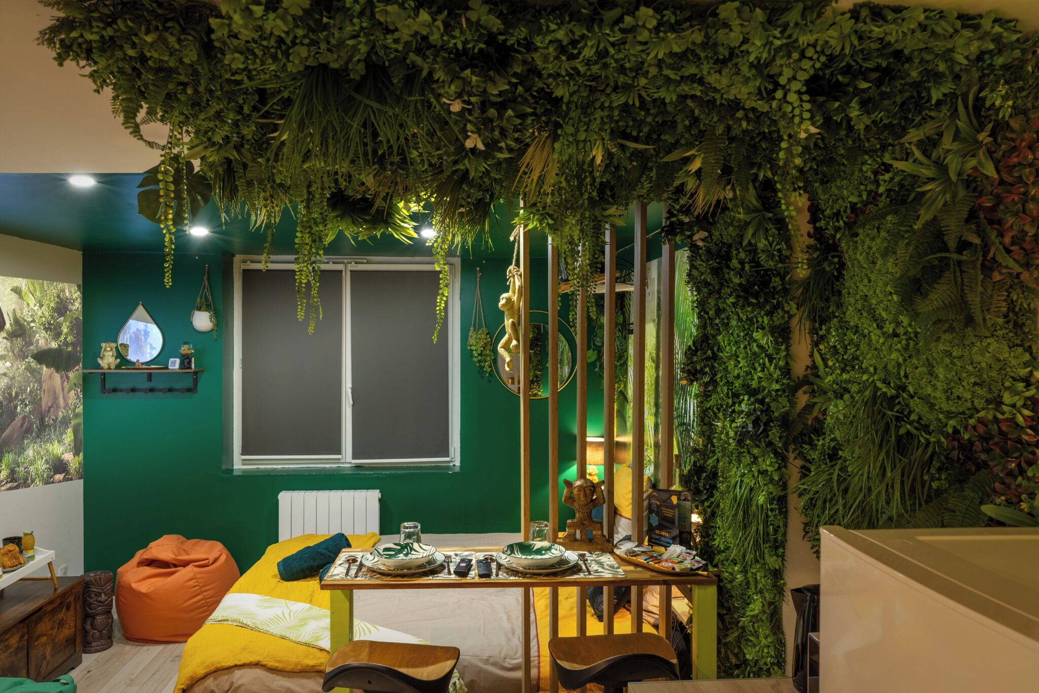 1 chambre, Wi-Fi gratuit, draps fournis