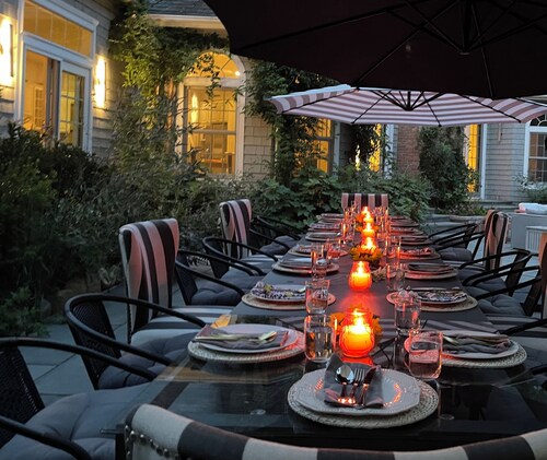 Exclusive East Hampton retreat near Sammy's beach