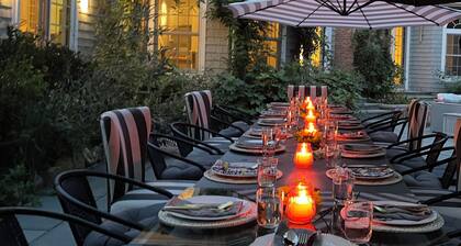 Exclusive East Hampton retreat near Sammy's beach