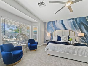 4 bedrooms, desk, iron/ironing board, free WiFi