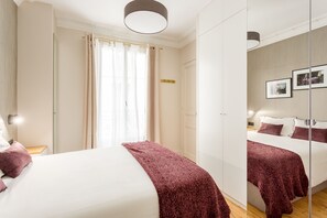 1 chambre, fer et planche Ă repasser, Wi-Fi, draps fournis