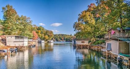 Renovated Lake Lure Retreat w/ Hot Tub + Boat