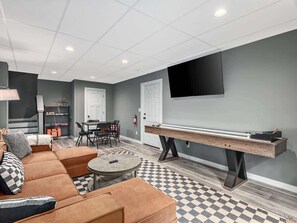 Téléviseur, foyer, bureau