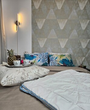 1 bedroom, iron/ironing board, WiFi, bed sheets - Apart-Hotel (București)