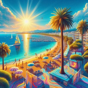 Beach nearby