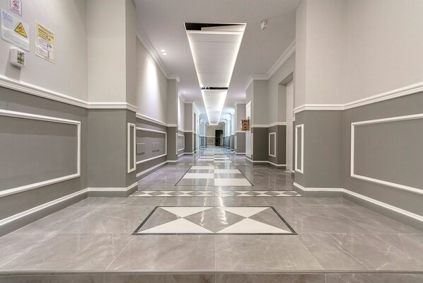 Interior entrance