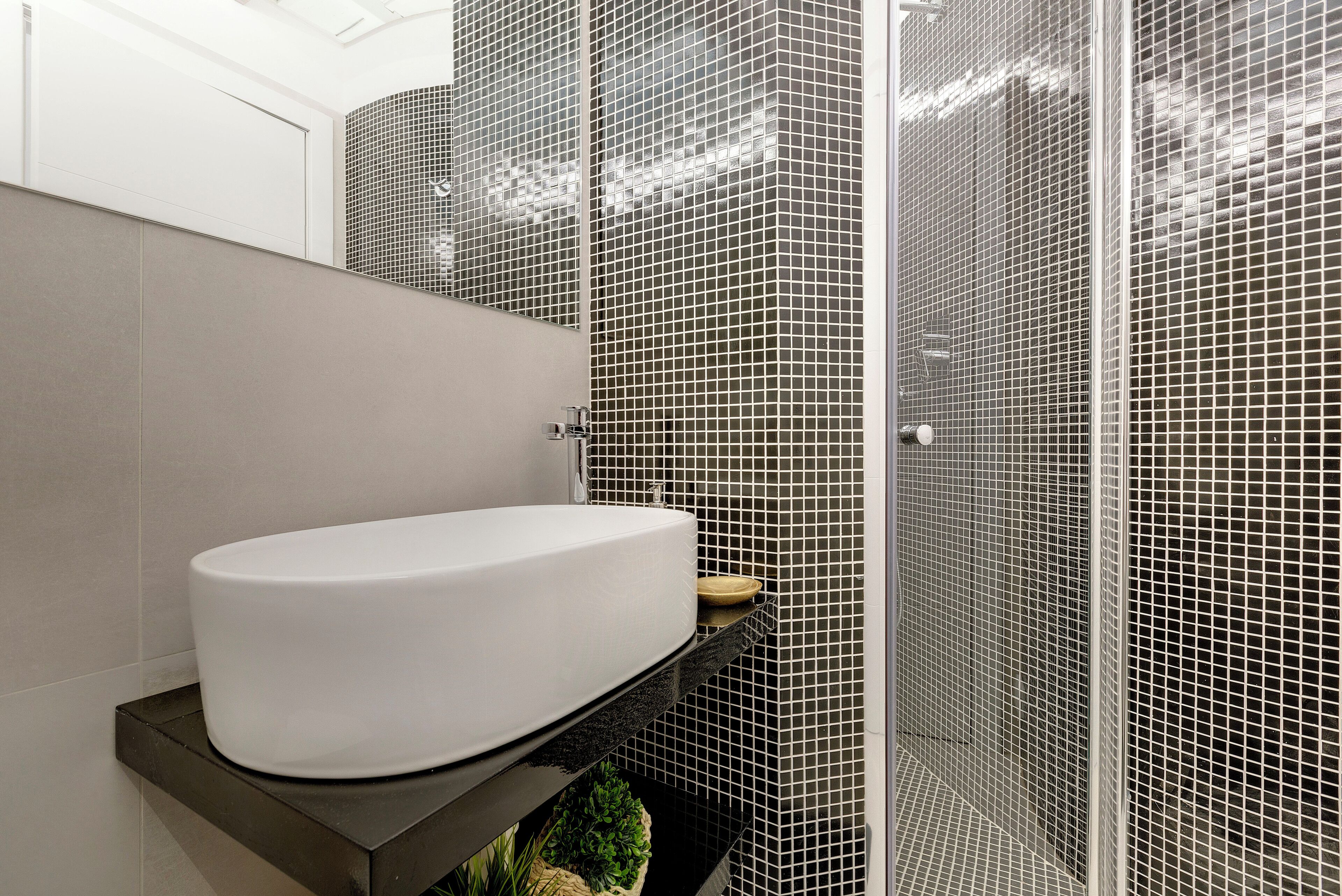 Appartamento | Bagno | Doccia, soffione a pioggia, asciugacapelli, bidet