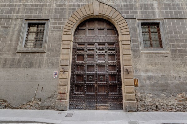 Façade de l’hébergement