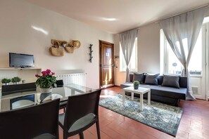 Appartement | Coin séjour | Télévision à écran plat