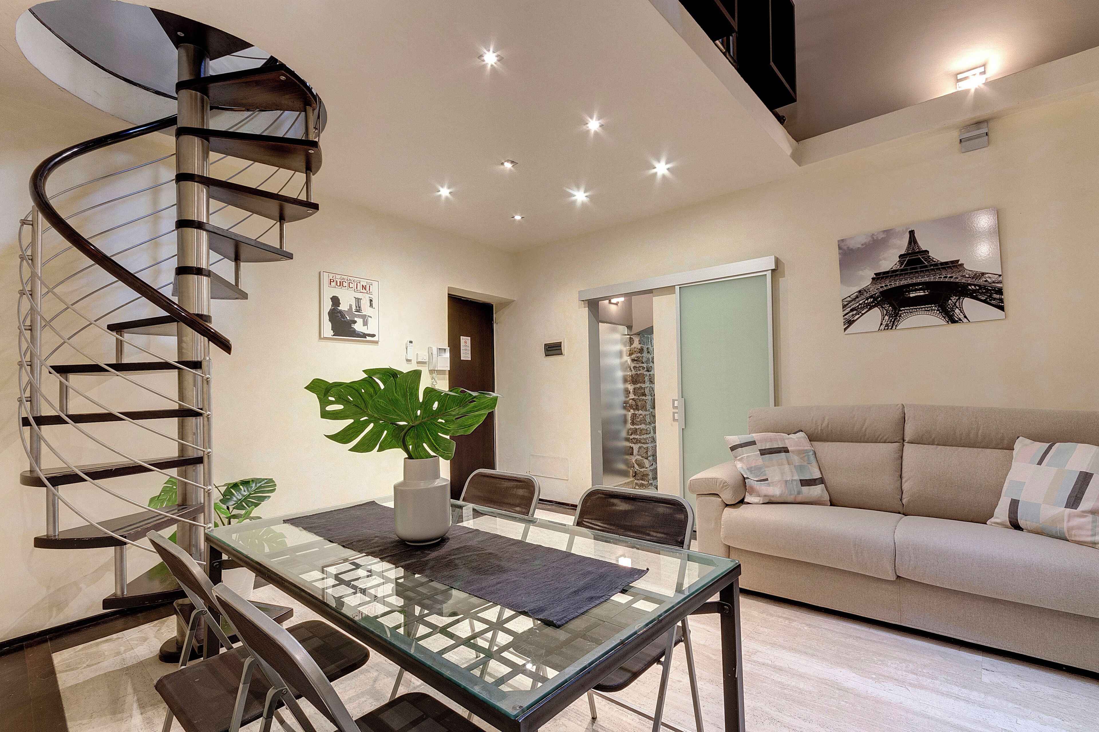 Appartement | Coin séjour | Télévision à écran plat de 24 pouces avec chaînes numériques