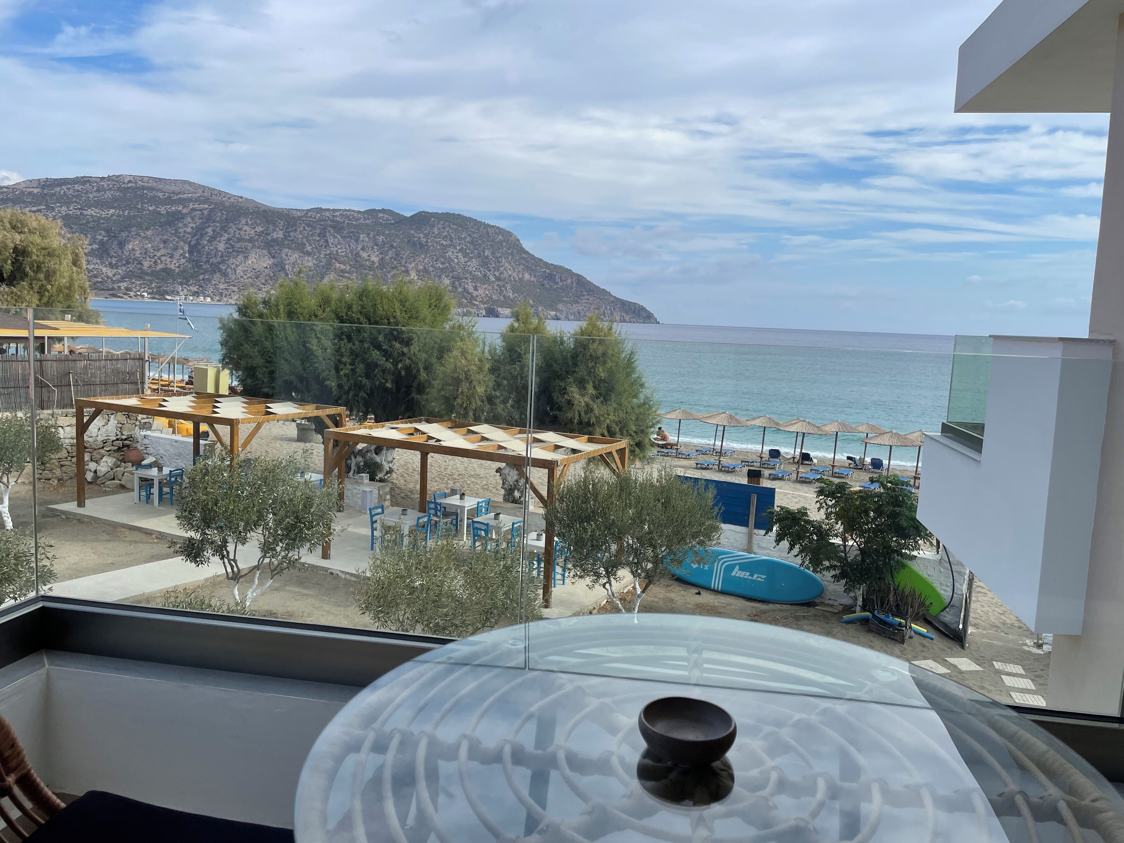 豪華開放式客房, 海景, 海濱 | 陽台