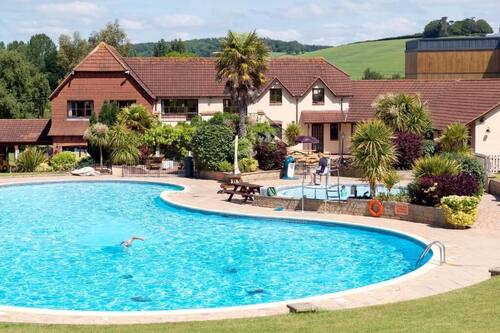 Indoor pool, seasonal outdoor pool