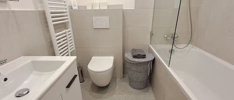 Hair dryer, towels