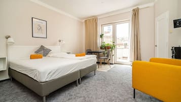 1 bedroom, iron/ironing board, free WiFi, bed sheets