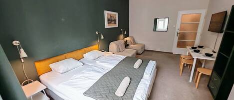 2 quartos, ferros/tábuas de passar roupa, Wi-Fi de cortesia