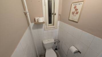 Secador de pelo, toallas