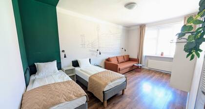 Compact apartment sleeps 7