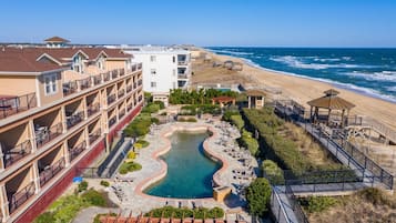 Indoor pool, a heated pool