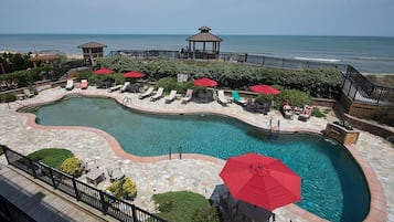 Indoor pool, a heated pool
