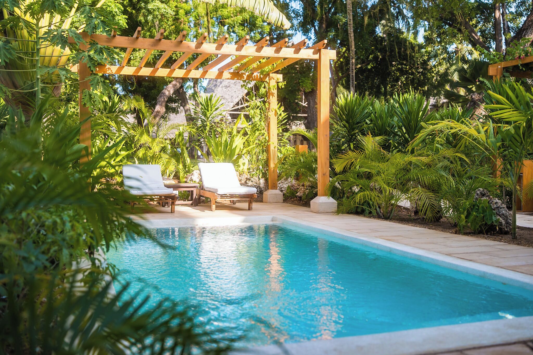 Deluxe Room with private pool | ミニバー、セーフティボックス (室内)、デスク、ノートパソコン用作業スペース