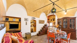 Standard Apartment, 2 Bedrooms, Balcony (Like A Dream in Sanremo, Apartment) | Living area | Flat-screen TV - Like A Dream in Sanremo, Apartment With Panoramic Views (Sanremo)
