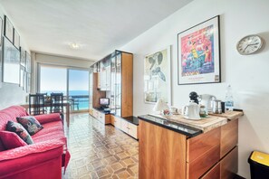 Căn hộ dành cho gia đình, nhiều phòng ngủ (Casa 3 Ponti) | Khu phòng khách | TV 