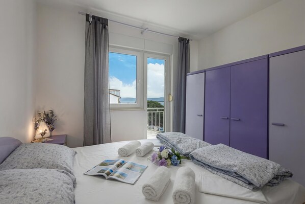 Appartamento Standard, camere multiple (Sea View Apartment Neti) | 1 camera, Wi-Fi gratuito, lenzuola