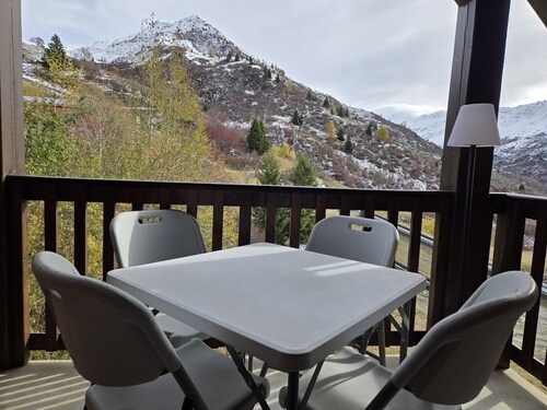 6-person duplex apartment at the foot of the slopes, Valmeinier 1900