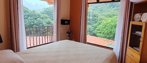 Economy Double Room, Garden View | In-room safe, desk, laptop workspace, iron/ironing board