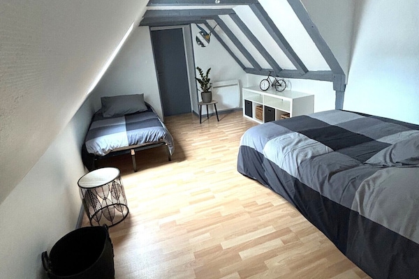 2 soverom, reiseseng for barn, wi-fi og sengetøy