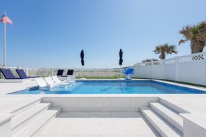 Beheizter Pool