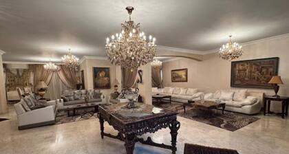 A luxury 4 floors villa pyramids view