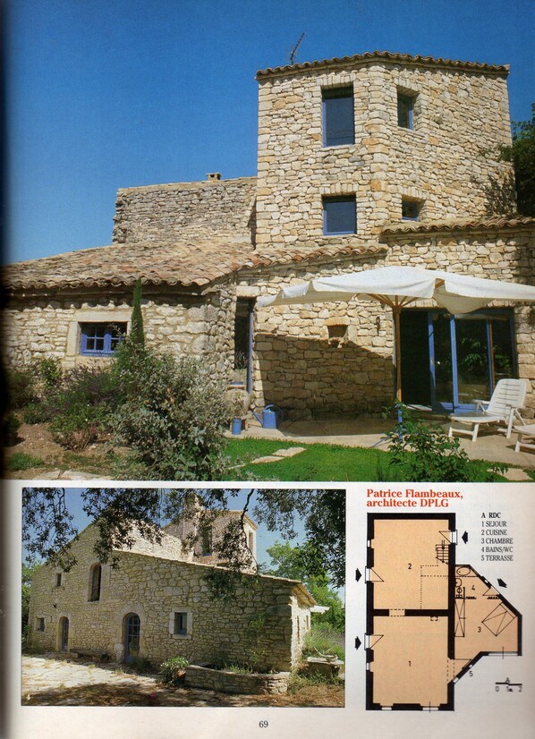 Exterior - Mas de caractere et de charme, swimming pool, 12/14 persons (Issirac)