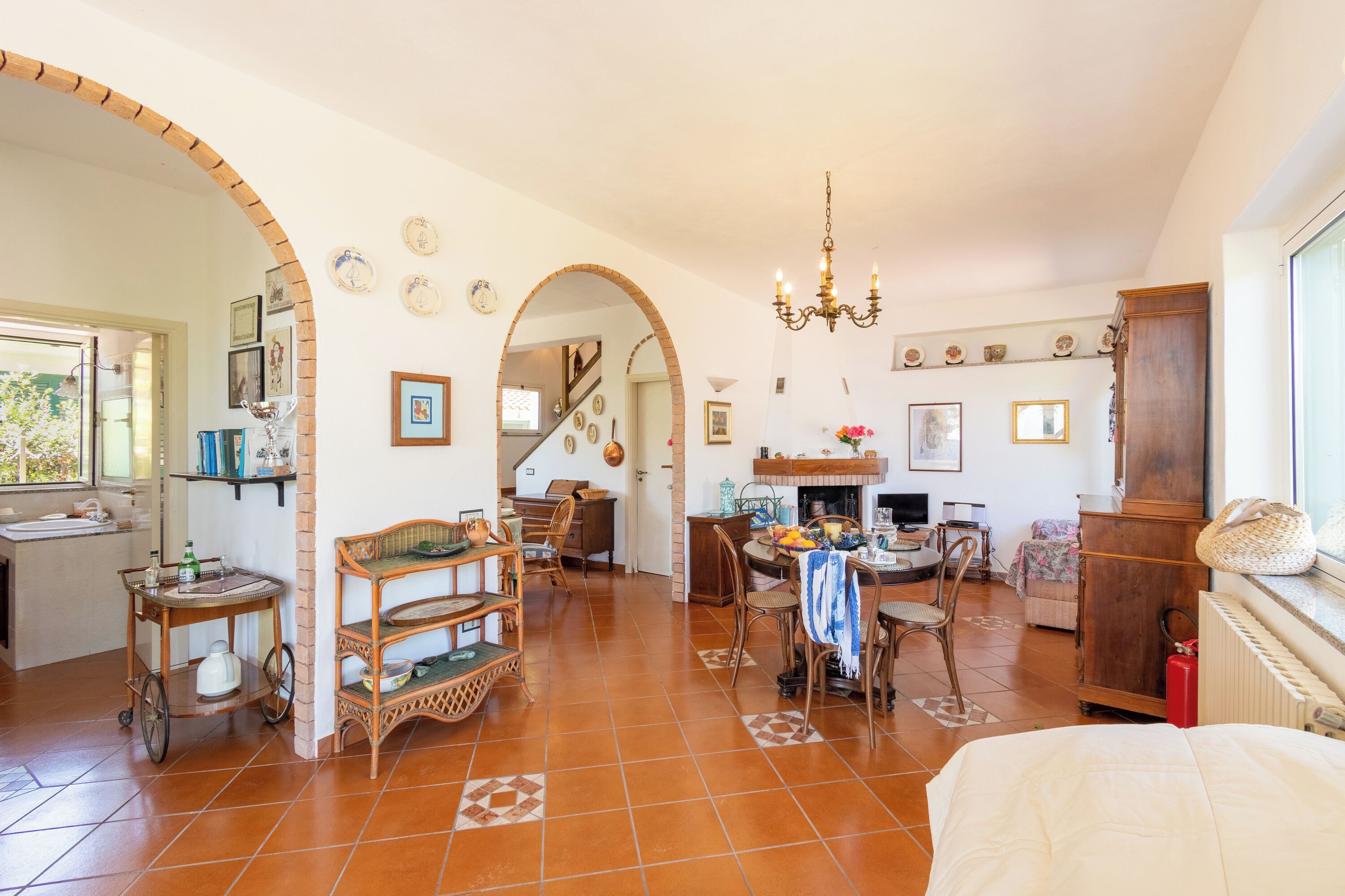 Vila Keluarga, beberapa kamar, 2 kamar mandi (Villa Maria Luisa vista mare,) | Interior