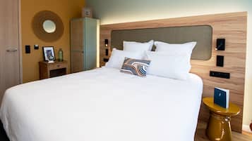 Literie de qualité supérieure, coffres-forts dans les chambres