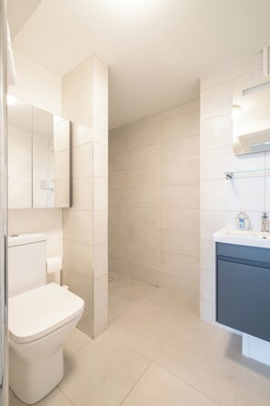 Haartrockner, Handtücher, Seife