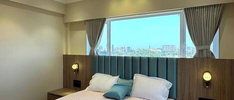 1 soverom, skrivebord, wi-fi (inkludert) og sengetøy