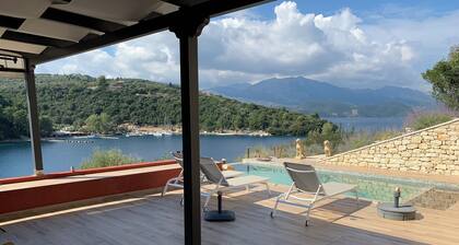 Greece Meganisi modern house on the sea Very nice view and quiet