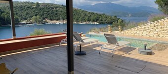 Greece Meganisi modern house on the sea Very nice view and quiet