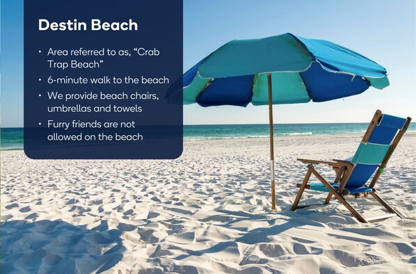 Beach - Destin Oasis Coastal Hideaway With Backyard Fun 4 Bedroom Home (Destin)