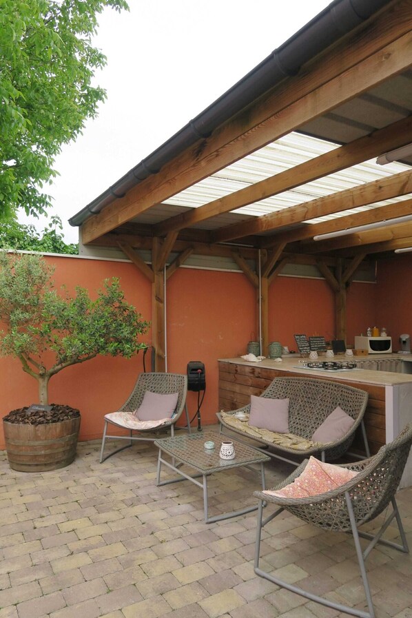 Enceinte de l’hébergement