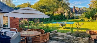 Spacious family retreat with large garden and wild ponies