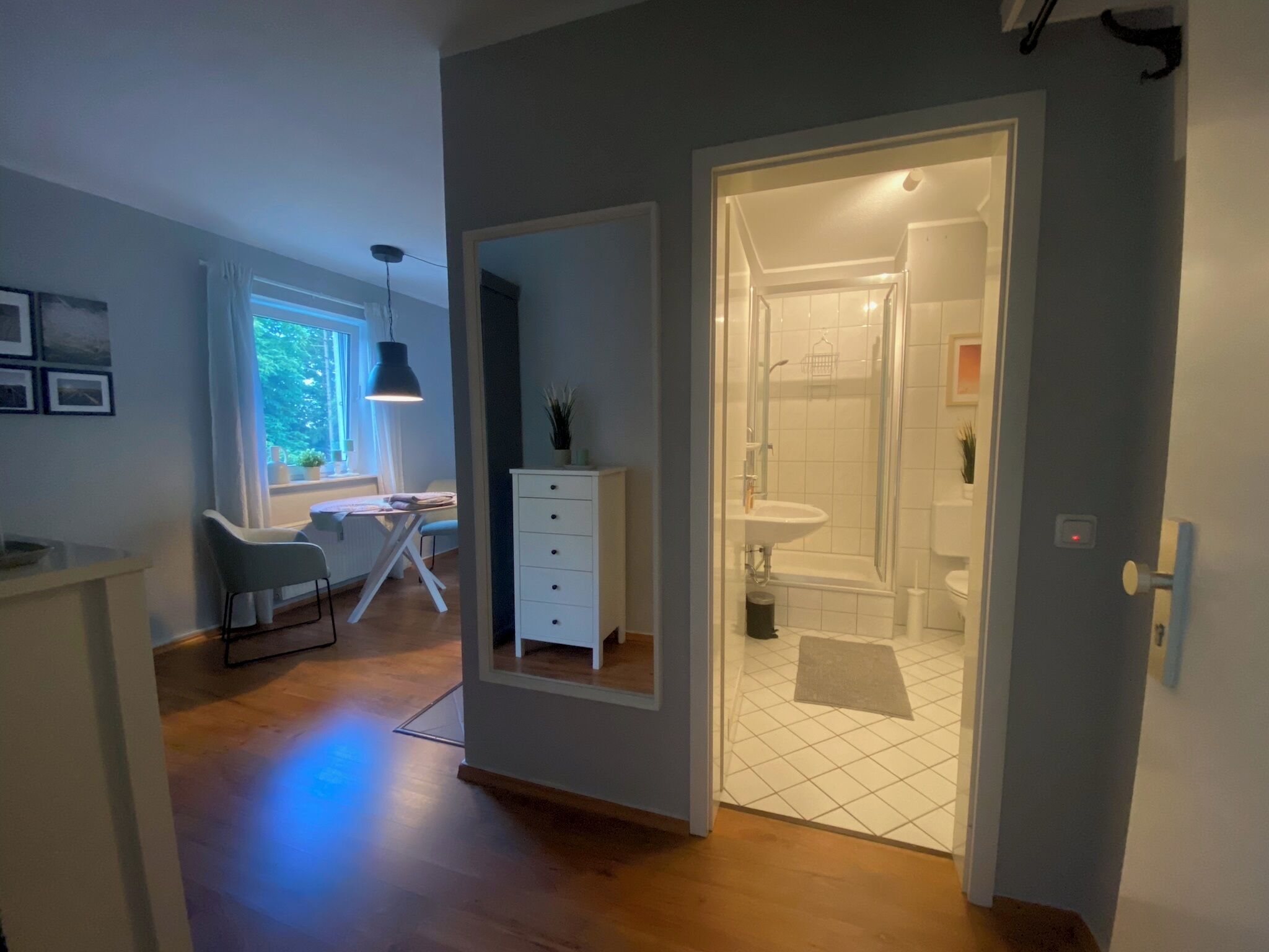 Haartrockner, Seife, Toilettenpapier