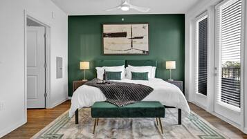 1 bedroom, desk, iron/ironing board, free WiFi