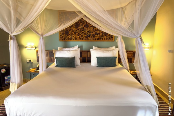 Deluxe Double Room, Garden View | In-room safe, desk, blackout drapes, soundproofing
