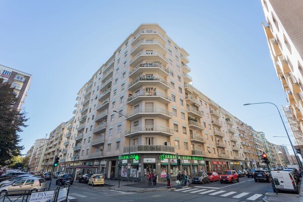 Façade de l’hébergement