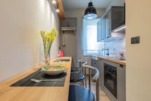 Apartamento | Cozinha privada | Chaleira elétrica