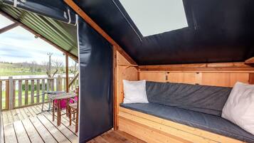 Family Cabin, Multiple Beds | Terrace/patio