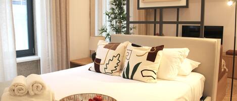 Strykejern/-brett, wi-fi (inkludert) og sengetøy