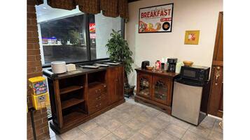 Kontinental frokost er inkludert hver dag